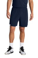 Sport-Tek ®  Club 7' Short ST442 - True Navy/ White
