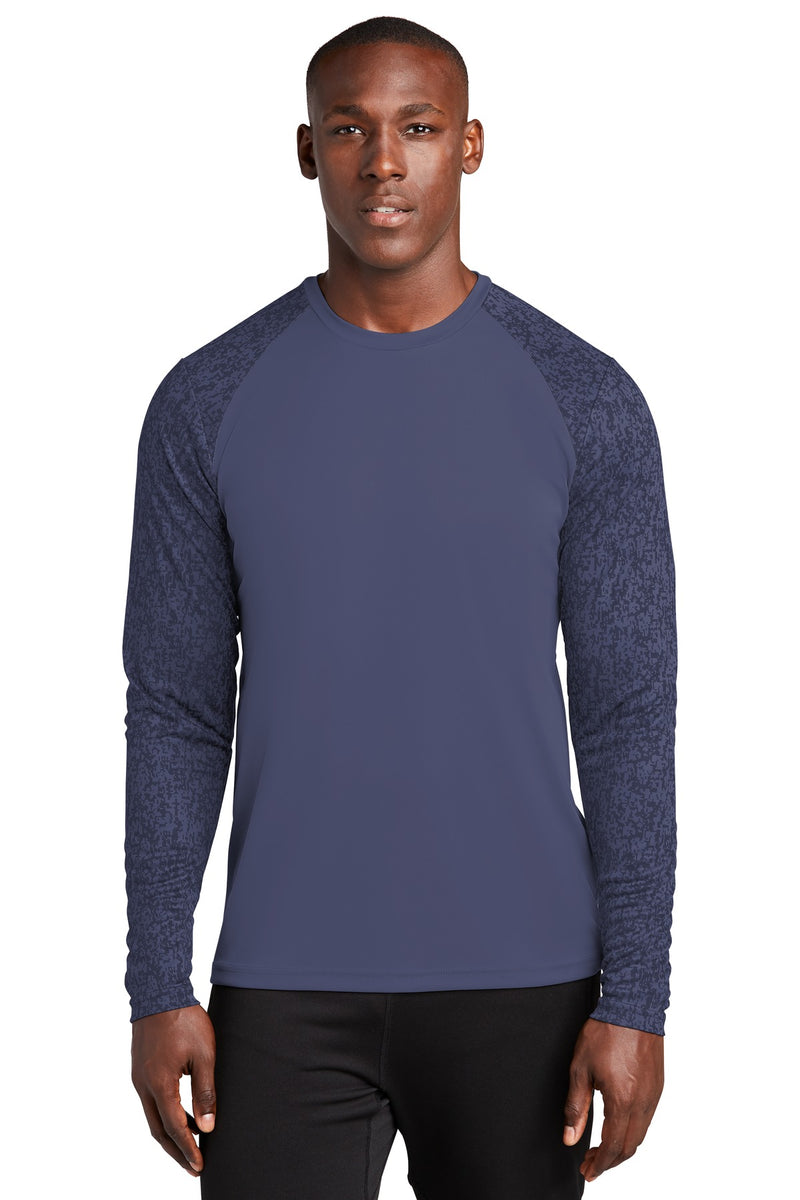 Sport-Tek  ®  Long Sleeve Digi Camo Tee. ST460LS