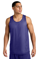 Sport-Tek ®  PosiCharge ®  Reversible Mesh Tank ST5000 - Purple/ White