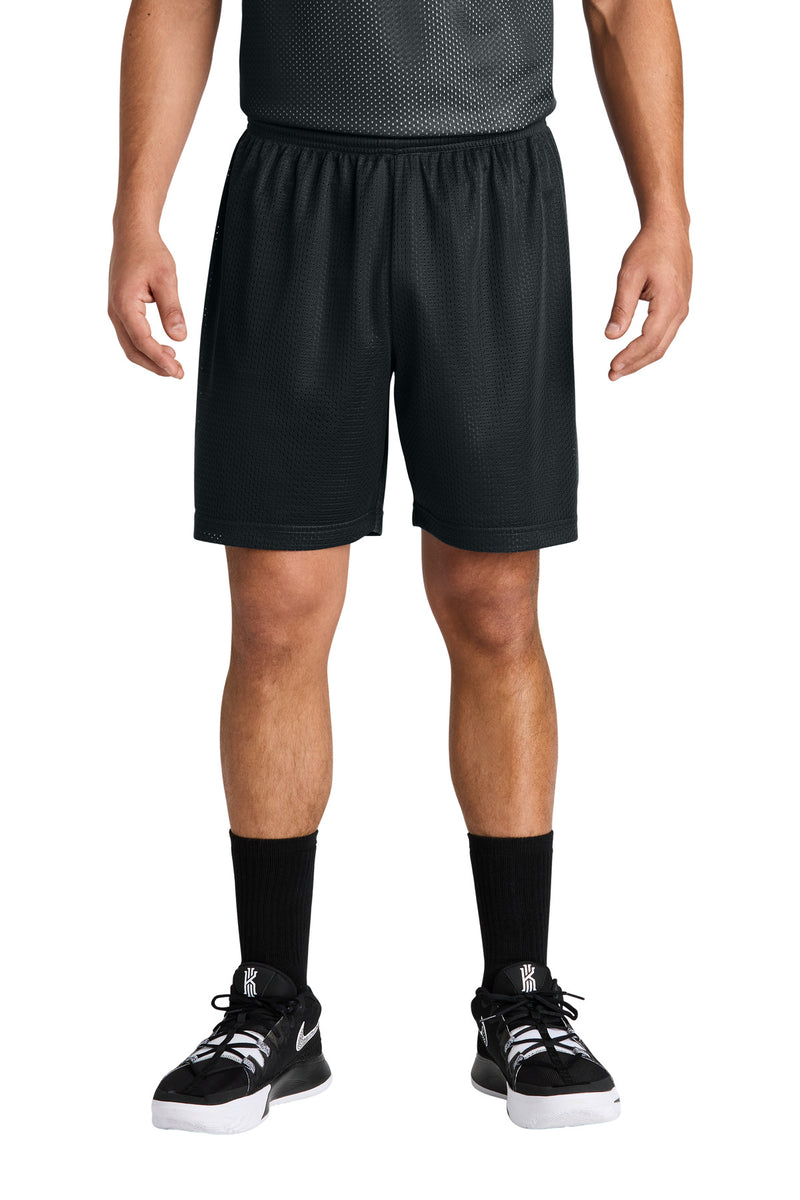 Sport-Tek ®  PosiCharge ®  Mesh 7' Short ST5100 - Black