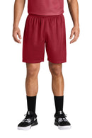 Sport-Tek ®  PosiCharge ®  Mesh 7' Short ST5100 - Deep Red