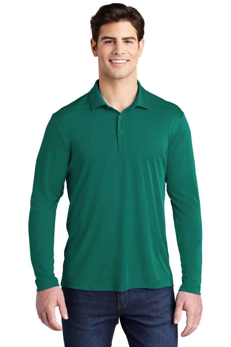 Sport-Tek  ®   Posi-UV ®   Pro Long Sleeve Polo. ST520LS