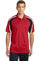 Sport-Tek ®  Tricolor Micropique Sport-Wick ®  Polo. ST654