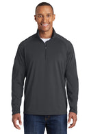 Sport-Tek ®  Sport-Wick ®  Stretch 1/4-Zip Pullover. ST850 - Charcoal Grey