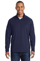 Sport-Tek ®  Sport-Wick ®  Stretch 1/4-Zip Pullover. ST850 - True Navy