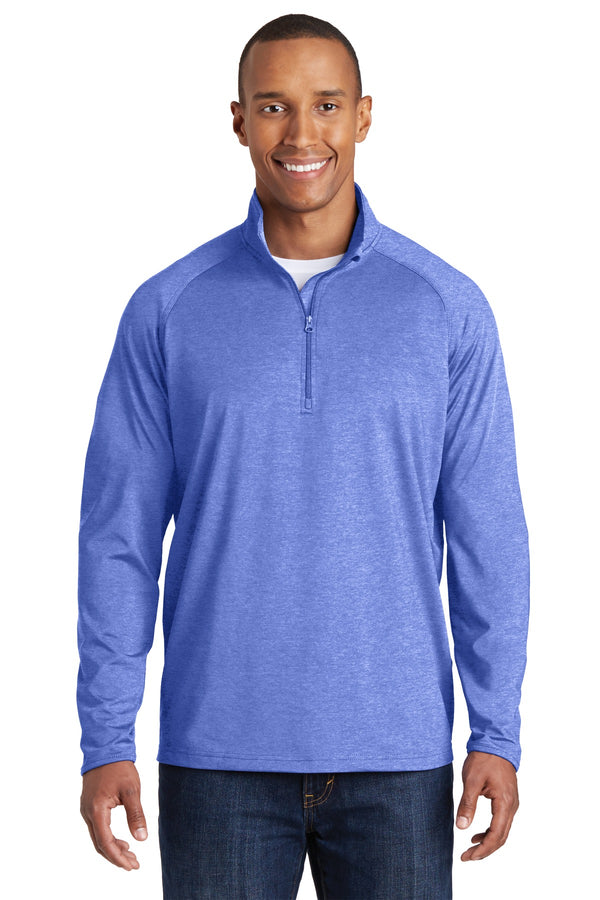 Sport-Tek ®  Sport-Wick ®  Stretch 1/4-Zip Pullover. ST850 - True Royal Heather