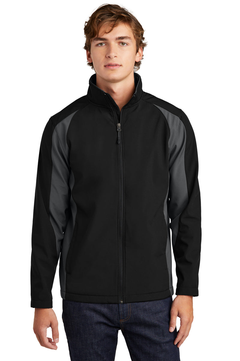 Sport-Tek ®  Colorblock Soft Shell Jacket. ST970