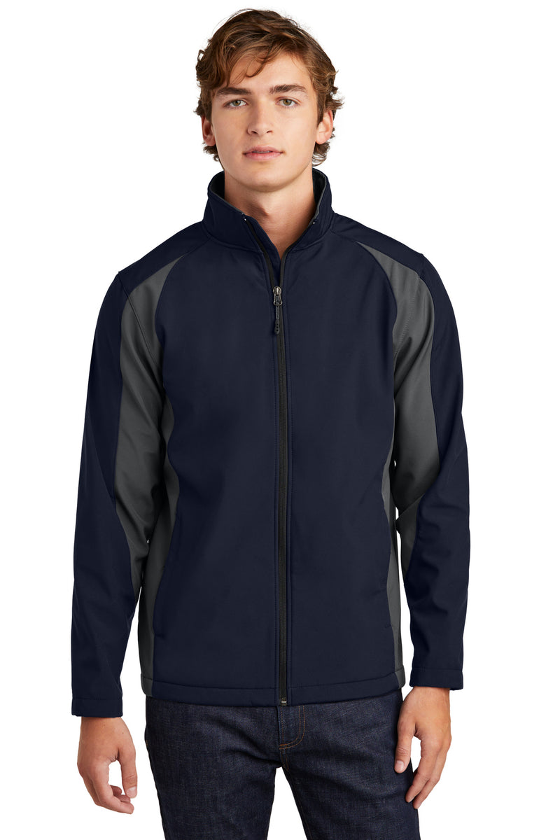 Sport-Tek ®  Colorblock Soft Shell Jacket. ST970