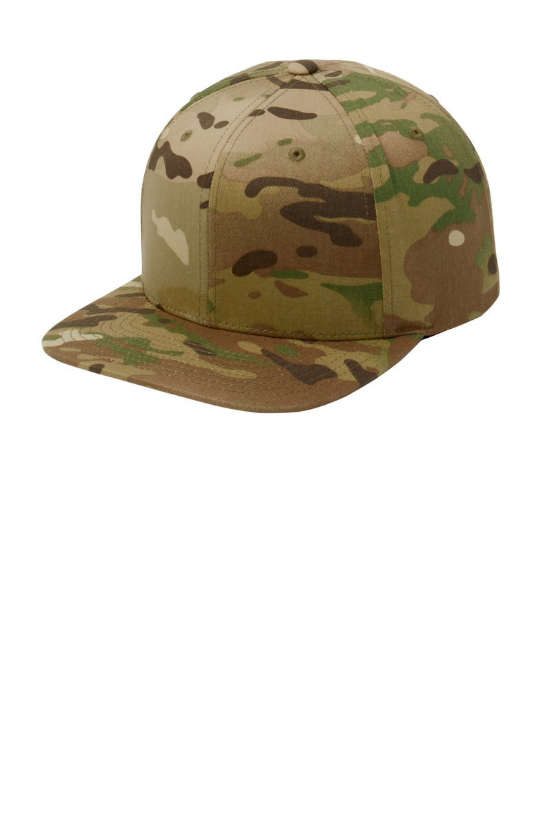 Sport-Tek ®  YP Classics ®  Flat Bill Snapback Cap. STC19