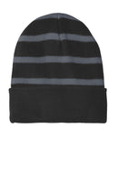 Sport-Tek ®  Striped Beanie with Solid Band. STC31