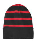 Sport-Tek ®  Striped Beanie with Solid Band. STC31
