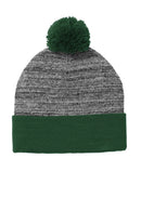 Sport-Tek  ®  Heather Pom Pom Beanie STC41