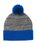 Sport-Tek  ®  Heather Pom Pom Beanie STC41