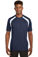 Sport-Tek ®  Dry Zone ®  Colorblock Crew. T478