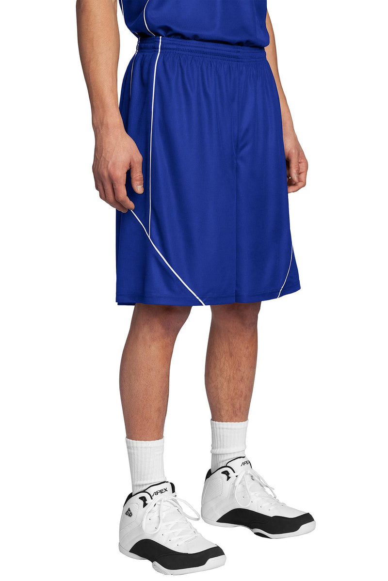 Sport-Tek ®  PosiCharge ®  Mesh Reversible Spliced Short. T565