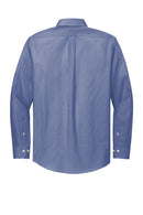 Brooks Brothers Tall Wrinkle-Free Stretch Pinpoint Shirt TBB18000. Live Chat for Bulk Discounts