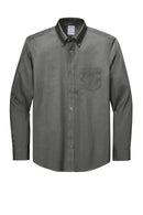 Brooks Brothers Tall Wrinkle-Free Stretch Pinpoint Shirt TBB18000. Live Chat for Bulk Discounts