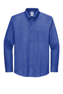 Brooks Brothers Tall Wrinkle-Free Stretch Nailhead Shirt TBB18002. Live Chat for Bulk Discounts