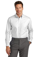 Brooks Brothers Tall Wrinkle-Free Stretch Nailhead Shirt TBB18002. Live Chat for Bulk Discounts