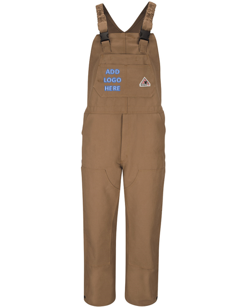 Bulwark [BLF6] Knee Zip Bib Coveralls. Live Chat For Bulk Discounts.