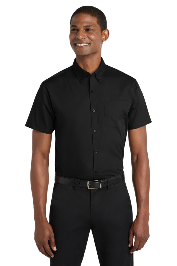 Port Authority ®  Short Sleeve Carefree Poplin Shirt. W101