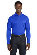Port Authority ®  Long Sleeve SuperPro React   Twill Shirt. W808 - True Royal