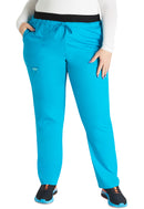 Cherokee Mid Rise Tapered Leg Drawstring Pant. Item WW105 in CK WW REVOLUTION Collection. Live Chat for Bulk Discounts.