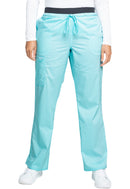 Cherokee Mid Rise Tapered Leg Drawstring Pant. Item WW105 in CK WW REVOLUTION Collection. Live Chat for Bulk Discounts.