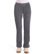 Cherokee Mid Rise Straight Leg Pull-on Pant. Item WW110P in CK WW REVOLUTION Collection. Live Chat for Bulk Discounts.
