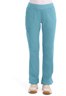 Cherokee Mid Rise Straight Leg Pull-on Pant. Item WW110P in CK WW REVOLUTION Collection. Live Chat for Bulk Discounts.