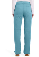 Cherokee Mid Rise Straight Leg Pull-on Pant. Item WW110P in CK WW REVOLUTION Collection. Live Chat for Bulk Discounts.