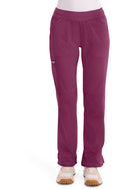Cherokee Mid Rise Straight Leg Pull-on Pant. Item WW110P in CK WW REVOLUTION Collection. Live Chat for Bulk Discounts.