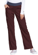 Cherokee Mid Rise Straight Leg Pull-on Pant. Item WW110T in CK WW REVOLUTION Collection. Live Chat for Bulk Discounts.