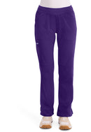 Cherokee Mid Rise Straight Leg Pull-on Pant. Item WW110T in CK WW REVOLUTION Collection. Live Chat for Bulk Discounts.