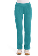 Cherokee Mid Rise Straight Leg Pull-on Pant. Item WW110 in CK WW REVOLUTION Collection. Live Chat for Bulk Discounts.