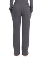 Cherokee Mid Rise Moderate Flare Drawstring Pant. Item WW120P in CK WW REVOLUTION Collection. Live Chat for Bulk Discounts.