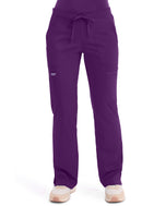 Cherokee Mid Rise Moderate Flare Drawstring Pant. Item WW120T in CK WW REVOLUTION Collection. Live Chat for Bulk Discounts.