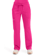 Cherokee Mid Rise Moderate Flare Drawstring Pant. Item WW120 in CK WW REVOLUTION Collection. Live Chat for Bulk Discounts.