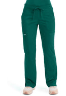 Cherokee Mid Rise Moderate Flare Drawstring Pant. Item WW120 in CK WW REVOLUTION Collection. Live Chat for Bulk Discounts.