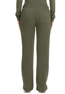 Cherokee Mid Rise Moderate Flare Drawstring Pant. Item WW120 in CK WW REVOLUTION Collection. Live Chat for Bulk Discounts.