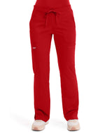 Cherokee Mid Rise Moderate Flare Drawstring Pant. Item WW120 in CK WW REVOLUTION Collection. Live Chat for Bulk Discounts.