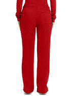 Cherokee Mid Rise Moderate Flare Drawstring Pant. Item WW120 in CK WW REVOLUTION Collection. Live Chat for Bulk Discounts.