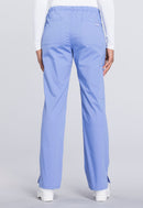Cherokee Mid Rise Straight Leg Drawstring Pant. Item WW160P in CK WW PROFESSIONALS Collection. Live Chat for Bulk Discounts.