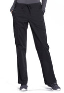 Cherokee Mid Rise Straight Leg Drawstring Pant. Item WW160 in CK WW PROFESSIONALS Collection. Live Chat for Bulk Discounts.