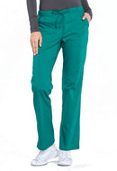 Cherokee Mid Rise Straight Leg Drawstring Pant. Item WW160 in CK WW PROFESSIONALS Collection. Live Chat for Bulk Discounts.
