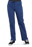Cherokee Mid Rise Straight Leg Drawstring Pant. Item WW160 in CK WW PROFESSIONALS Collection. Live Chat for Bulk Discounts.