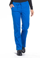 Cherokee Mid Rise Straight Leg Drawstring Pant. Item WW160 in CK WW PROFESSIONALS Collection. Live Chat for Bulk Discounts.
