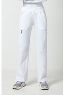 Cherokee Mid Rise Straight Leg Pull-on Cargo Pant. Item WW170 in CK WW PROFESSIONALS Collection. Live Chat for Bulk Discounts.