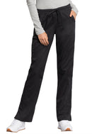 Cherokee Mid Rise Straight Leg Drawstring Pant. Item WW235ABP in CK WW REV TECH Collection. Live Chat for Bulk Discounts.