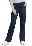 Cherokee Mid Rise Straight Leg Drawstring Pant. Item WW235AB in CK WW REV TECH Collection. Live Chat for Bulk Discounts.